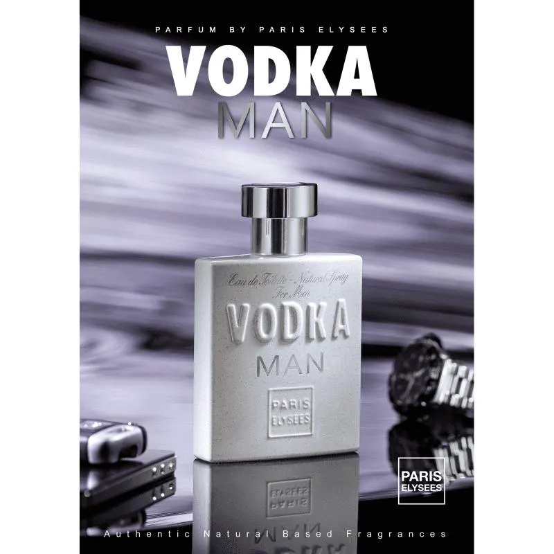 PARIS ELYSEES VODKA MAN  MASCULINO EAU DE TOILETTE 100ML