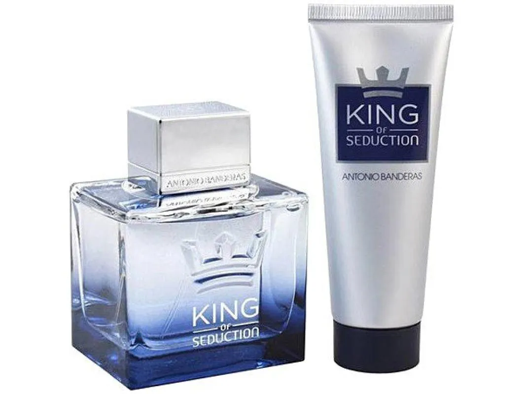 Kit King Of Seduction Antonio Banderas Masculino Eau de Toilette 100ml+ Loção After Shave 75ml