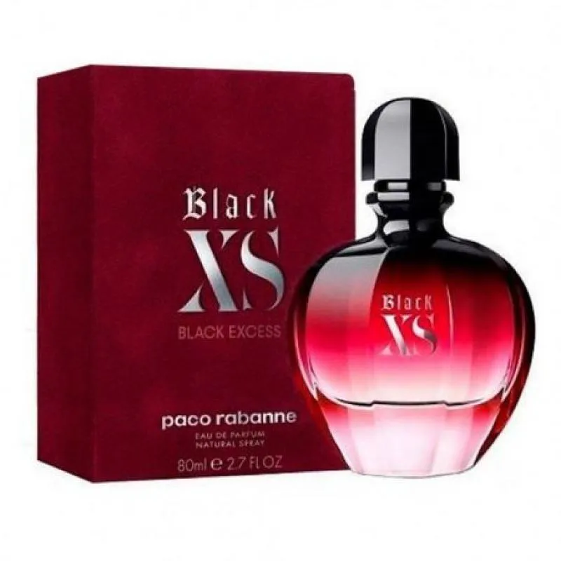 PACO RABANNE BLACK XS FEMININO EAU DE PARFUM 80ML
