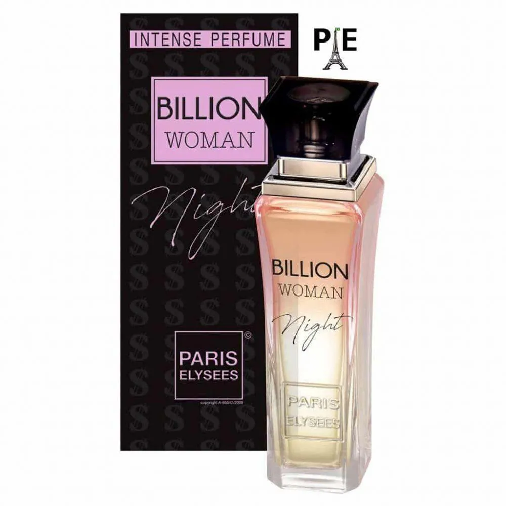 PARIS ELYSEES BILLION WOMAN NIGHT EDT 100ML