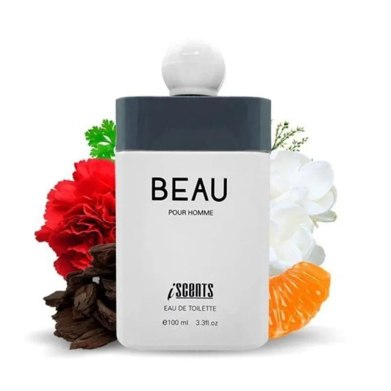 Beau Pour Homme I-Scents Eau De Toilette 100ml - Perfume Masculino