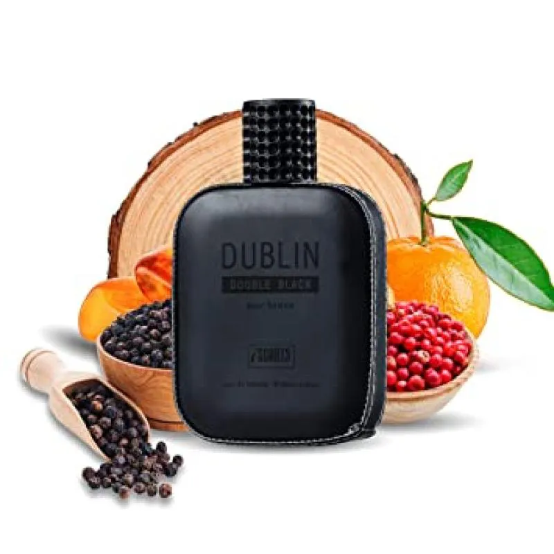 Dublin Double Black Pour Homme I-Scents Eau De Toilette 100ml - Perfume Masculino