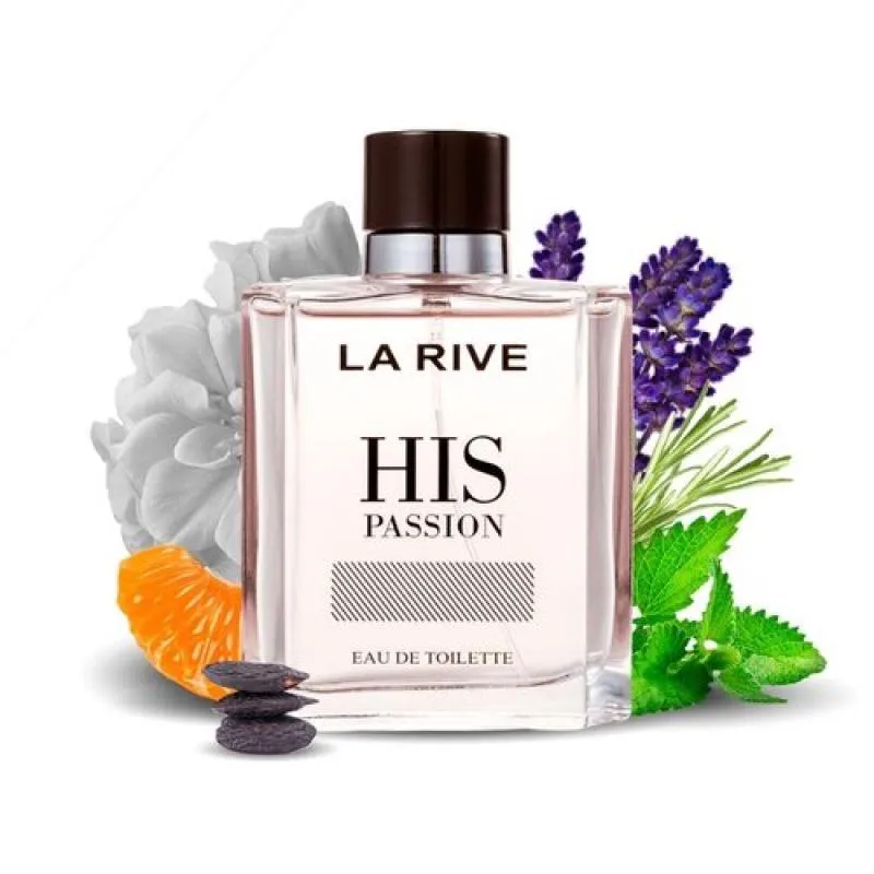 His Passion La Rive Eau De Toilette 100ml - Perfume Masculino