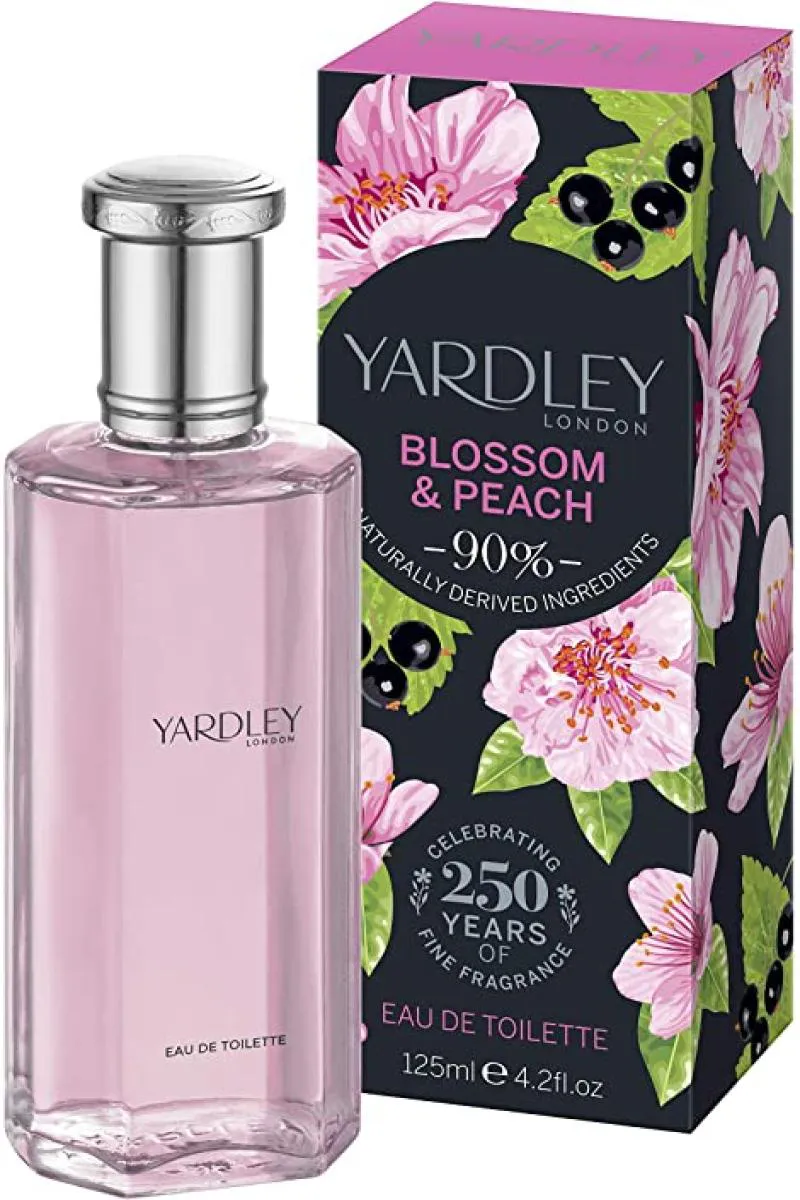 YARDLEY BLOSSOM & PEACH EAU DE TOILETTE 125ML CELEBRATING EDITION