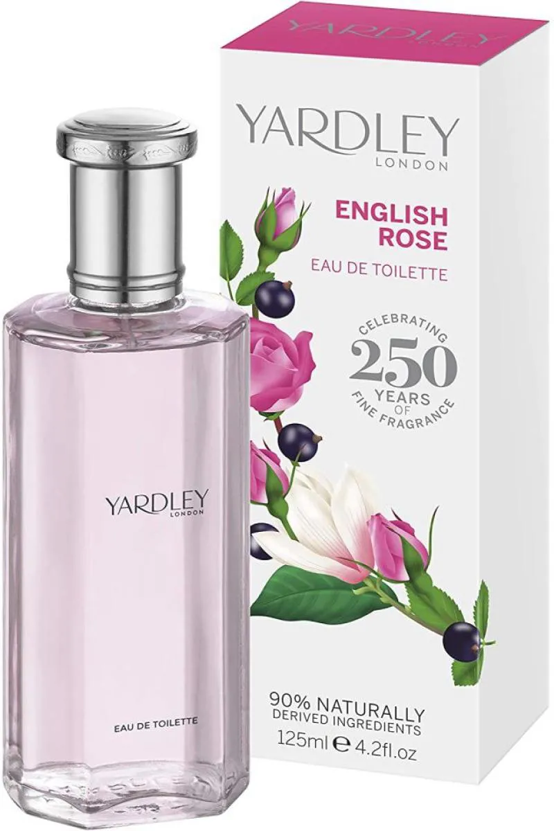 YARDLEY ENGLISH ROSE EAU DE TOILETTE 125ML CELEBRATING EDITION