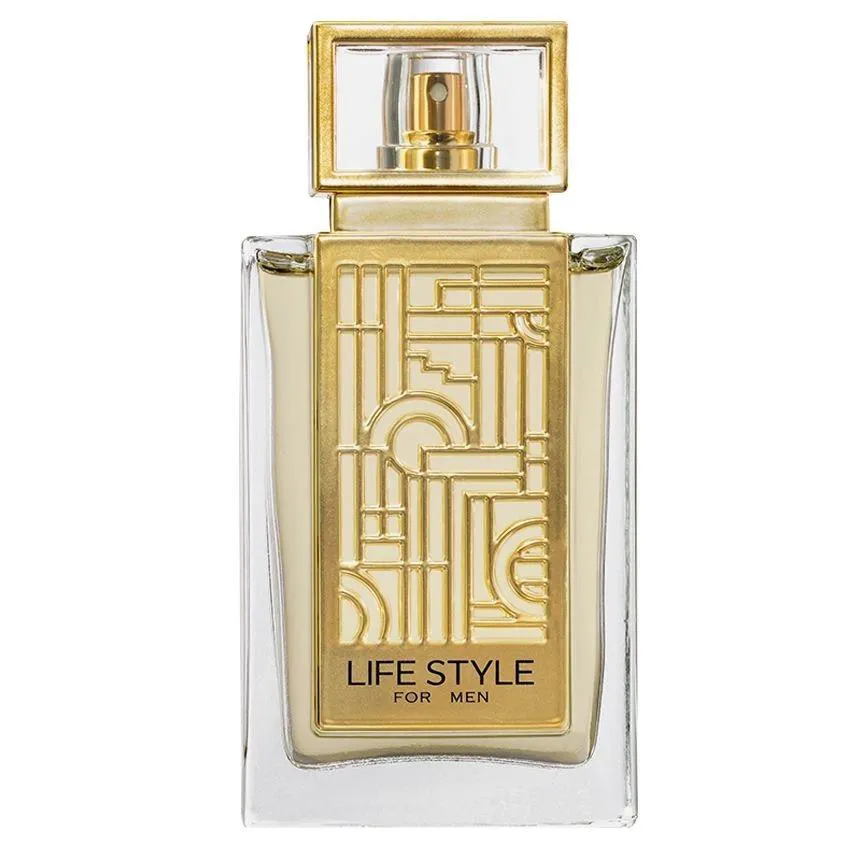 Life Style Gold For Men Lonkoom Eau De Parfum 100ml - Perfume Masculino