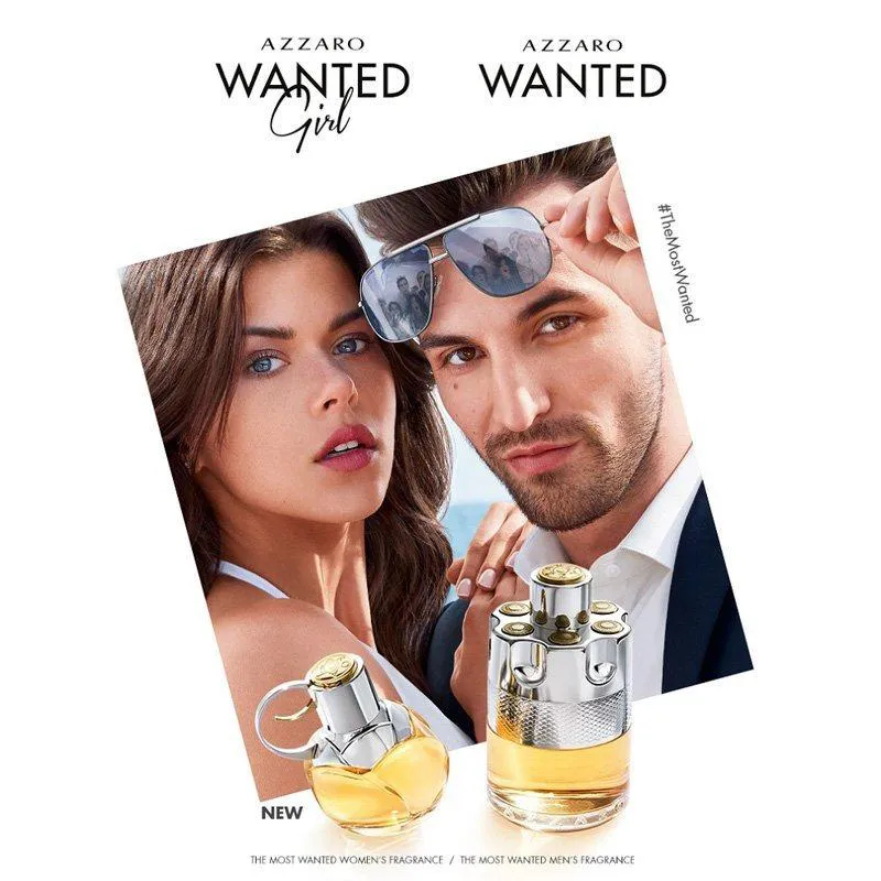 AZZARO WANTED GIRL FEMININO EAU DE PARFUM 80ML