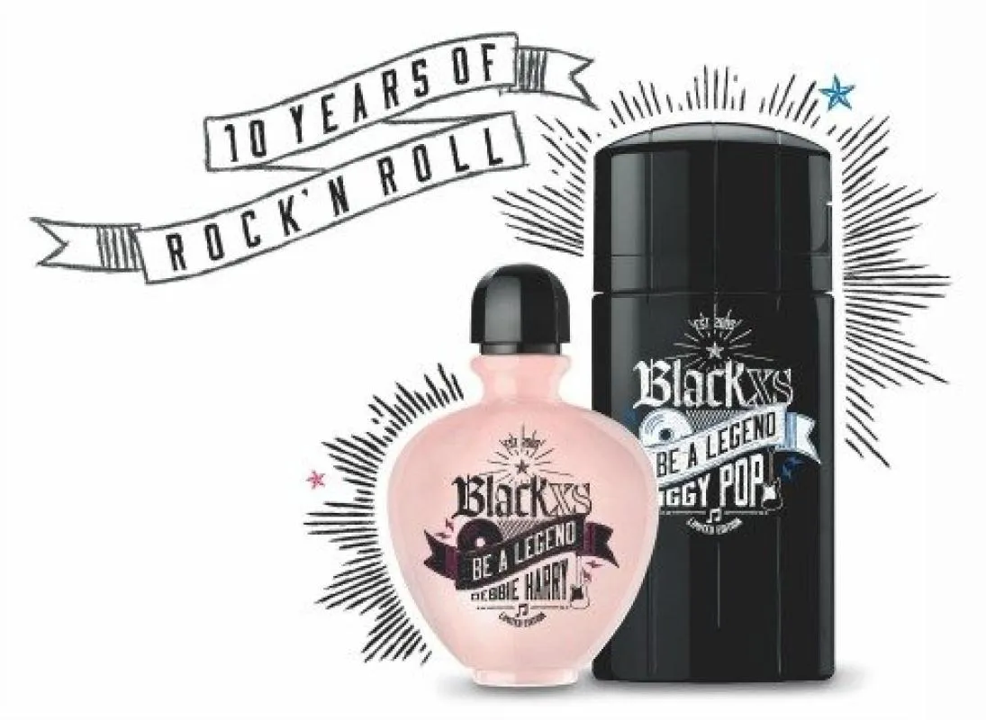 PACO RABANNE XS BLACK BE A LEGEND DEBBIE HARRY FEMININO EAU DE TOILETTE 50ML