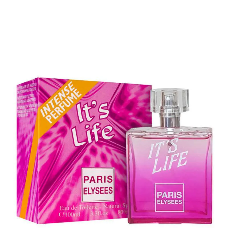 PARIS ELYSEES IT'S LIFE FEMININO EAU DE TOILETTE 100ML