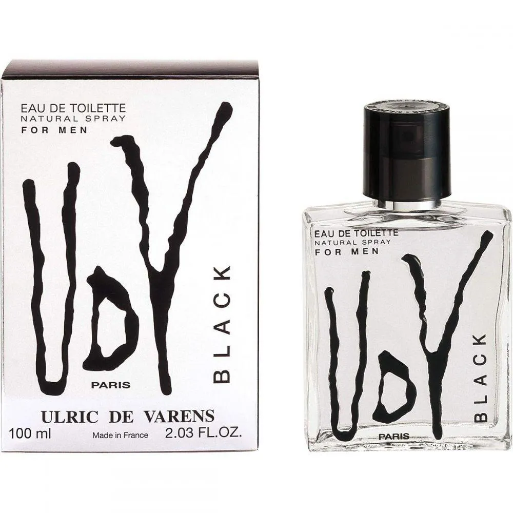 ULRIC DE VARENS UDV BLACK MASCULINO EAU DE TOILETTE 100ML