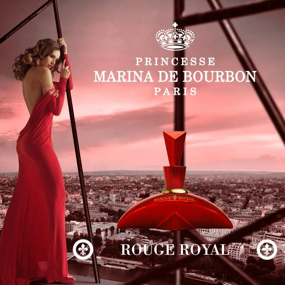 Rouge Royal Marina De Bourbon Eau De Parfum 100ml - Perfume Feminino