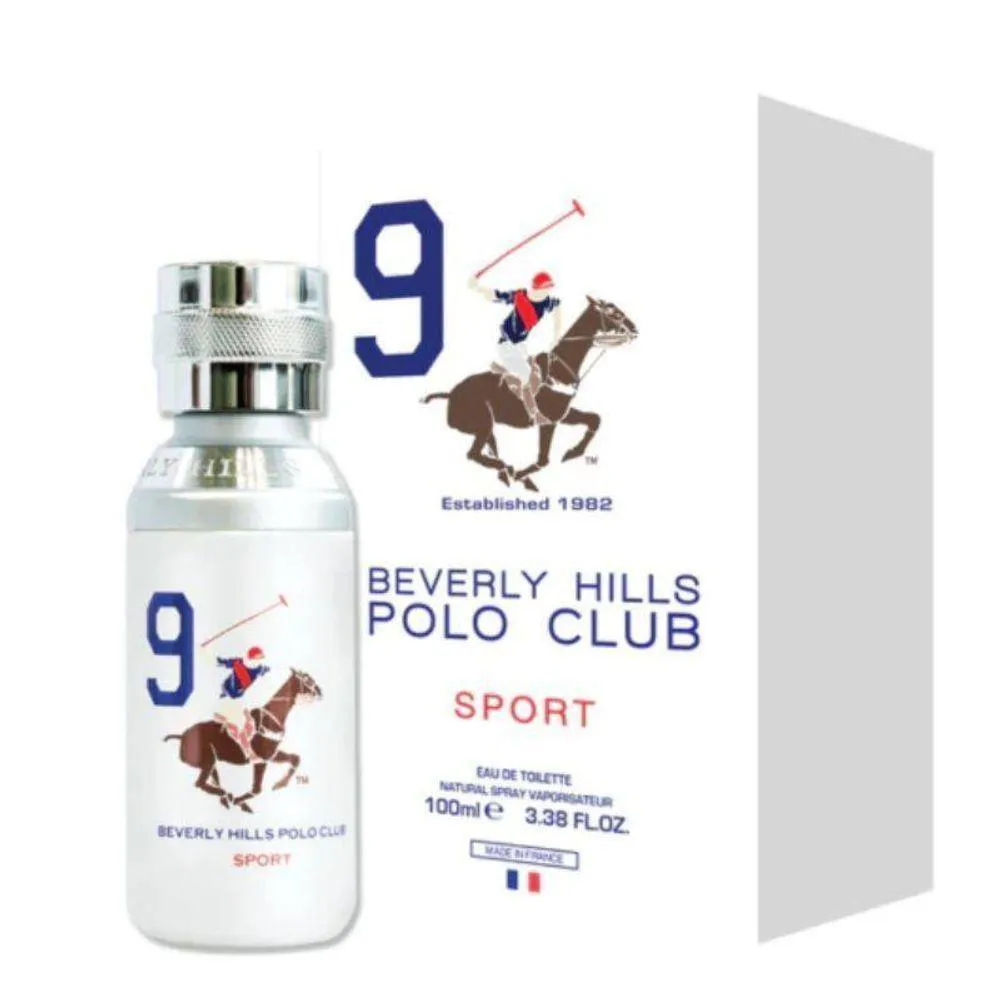 BEVERLY HILLS POLO CLUB SPORTS MEN 9 EDT 100ML