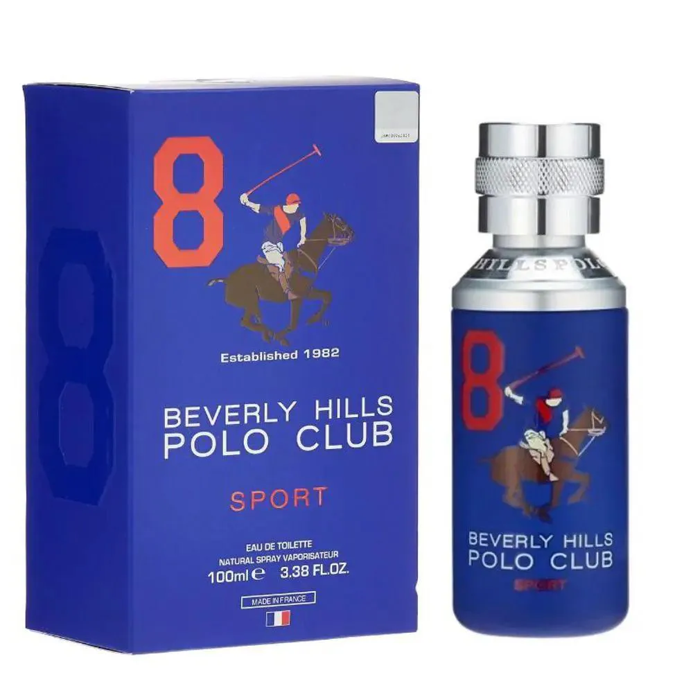 BEVERLY HILLS POLO CLUB SPORTS MEN 8 EDT 100ML