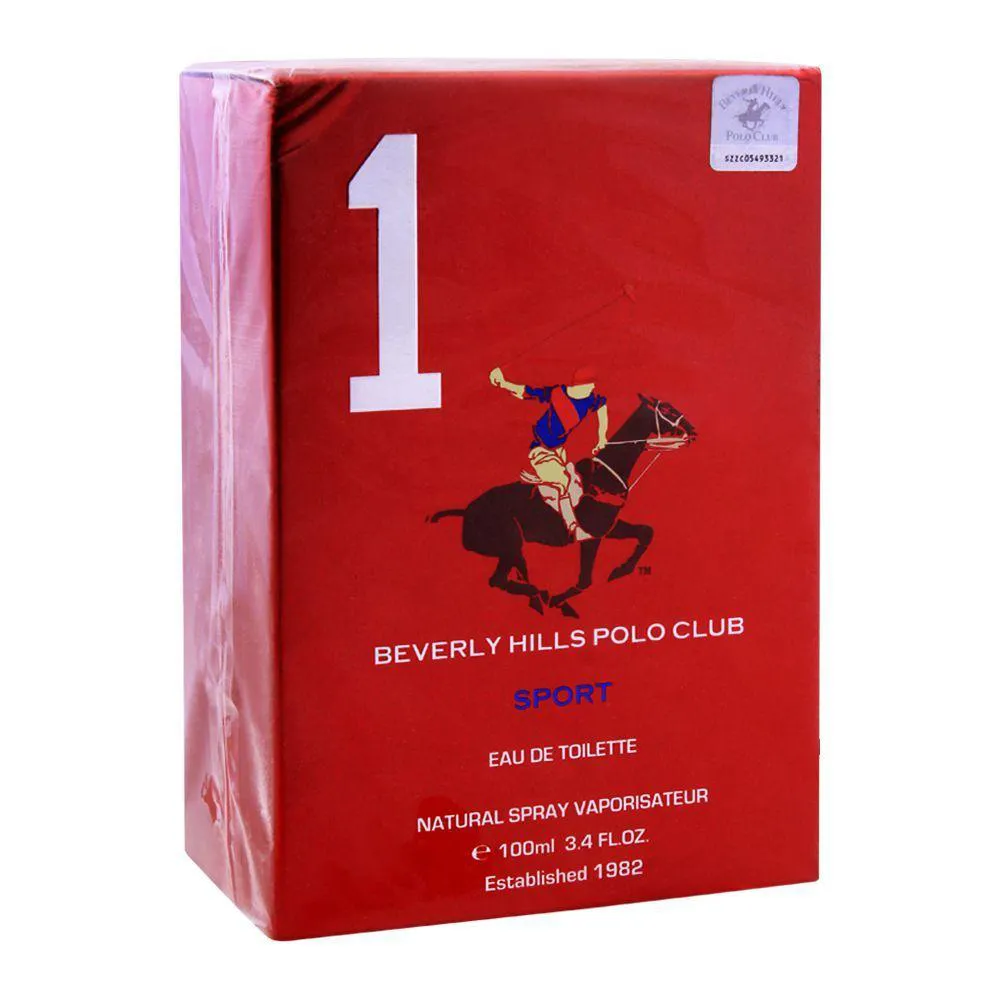 BEVERLY HILLS POLO CLUB SPORT MEN 1 EDT 100ML