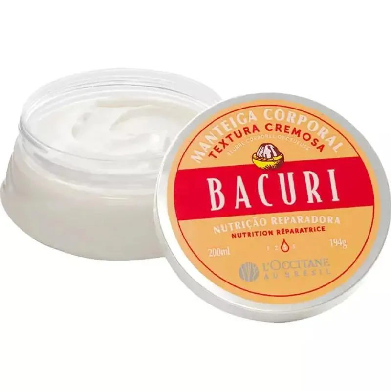 Bacuri Manteiga Corporal Textura Cremosa L'Occitane 200ml - Feminino