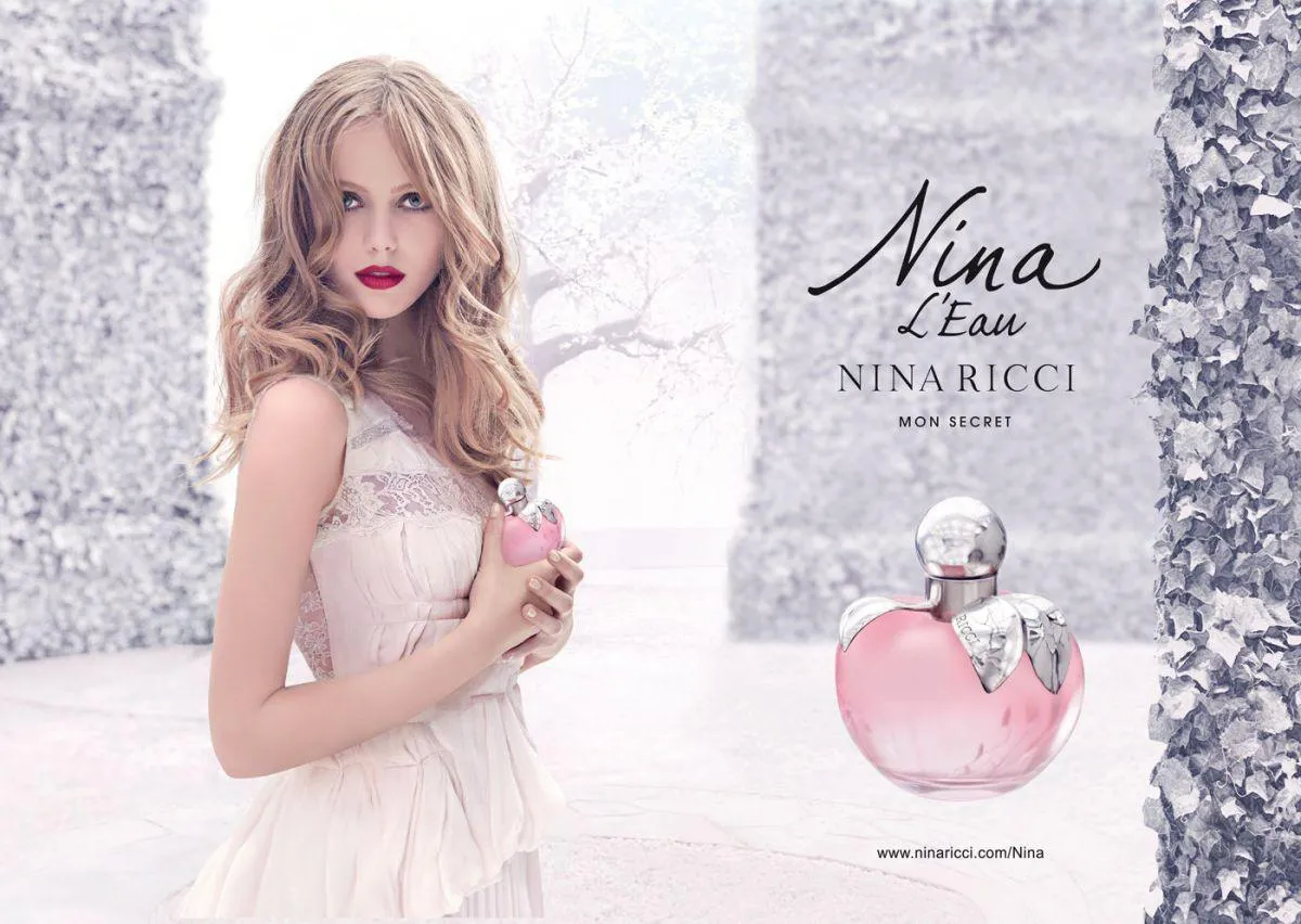 NINA RICCI NINA L'EAU FEMININO EAU DE TOILETTE 80ML - AVARIAS NA EMBALAGEM