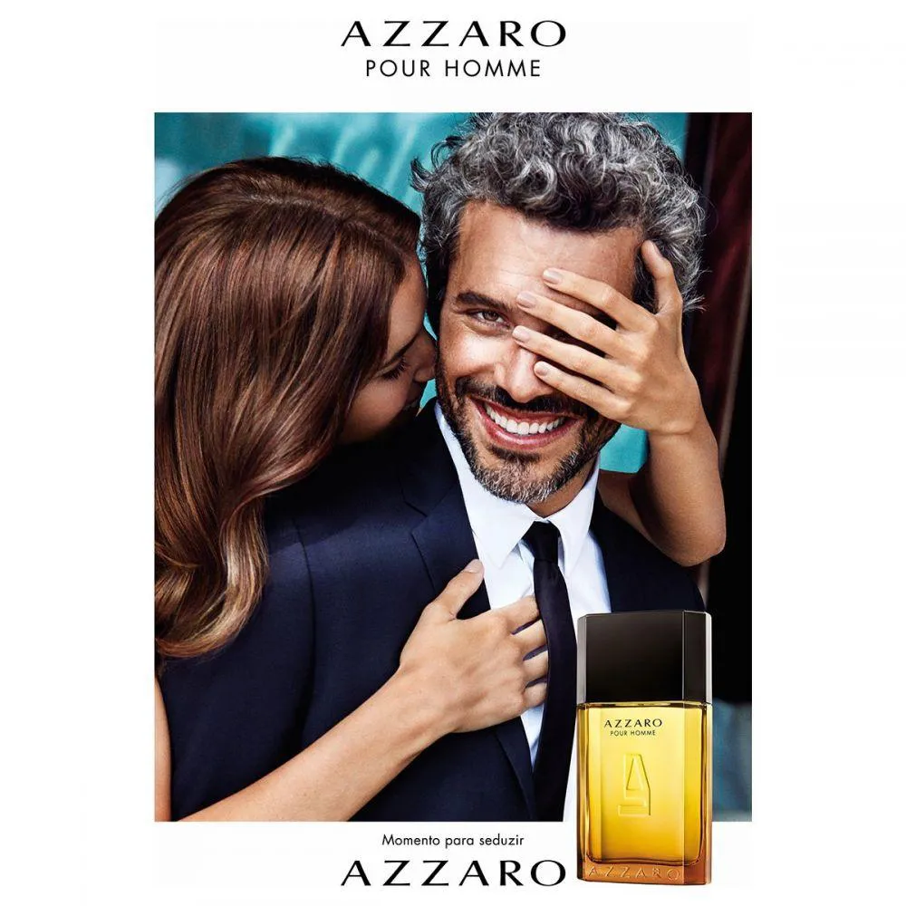 AZZARO POUR HOMME MASCULINO EAU DE TOILETTE 50ML
