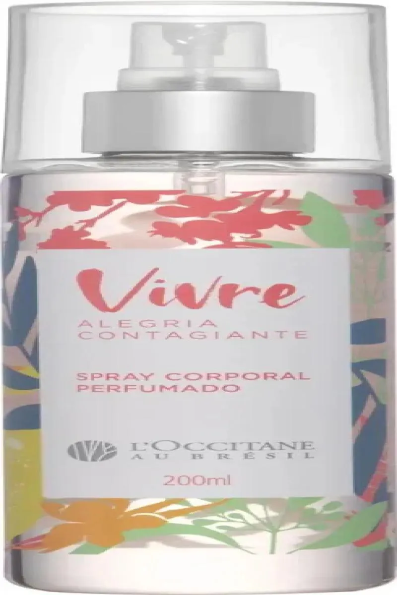 L´OCCITANE AU BRÉSIL SPRAY CORPORAL PERFUMADO VIVRE ALEGRIA CONTAGIANTE 200ML