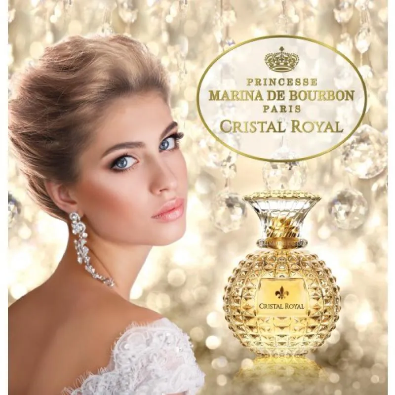 Cristal Royal Marina De Bourbon Eau De Parfum 50ml - Perfume Feminino