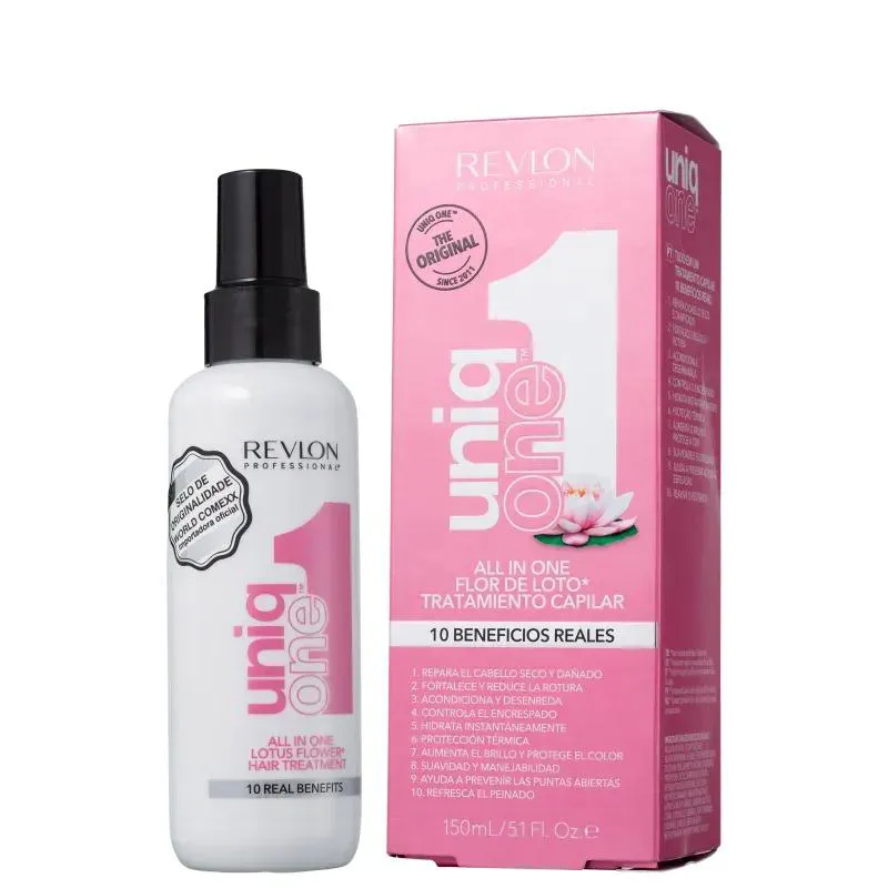 Máscara de Cabelo Tratamento Revlon Professional Uniq One Lotus Flower Hair Treatment 150ml 