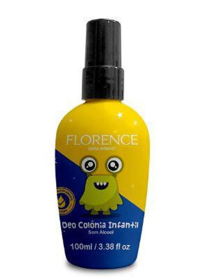 FLORENCE DEO COLÔNIA INFANTIL SEM ÁLCOOL 100ML