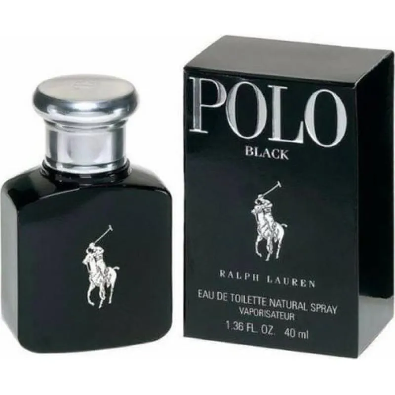 Polo Black Ralph Lauren Eau de Toilette 40ml - Perfume Masculino
