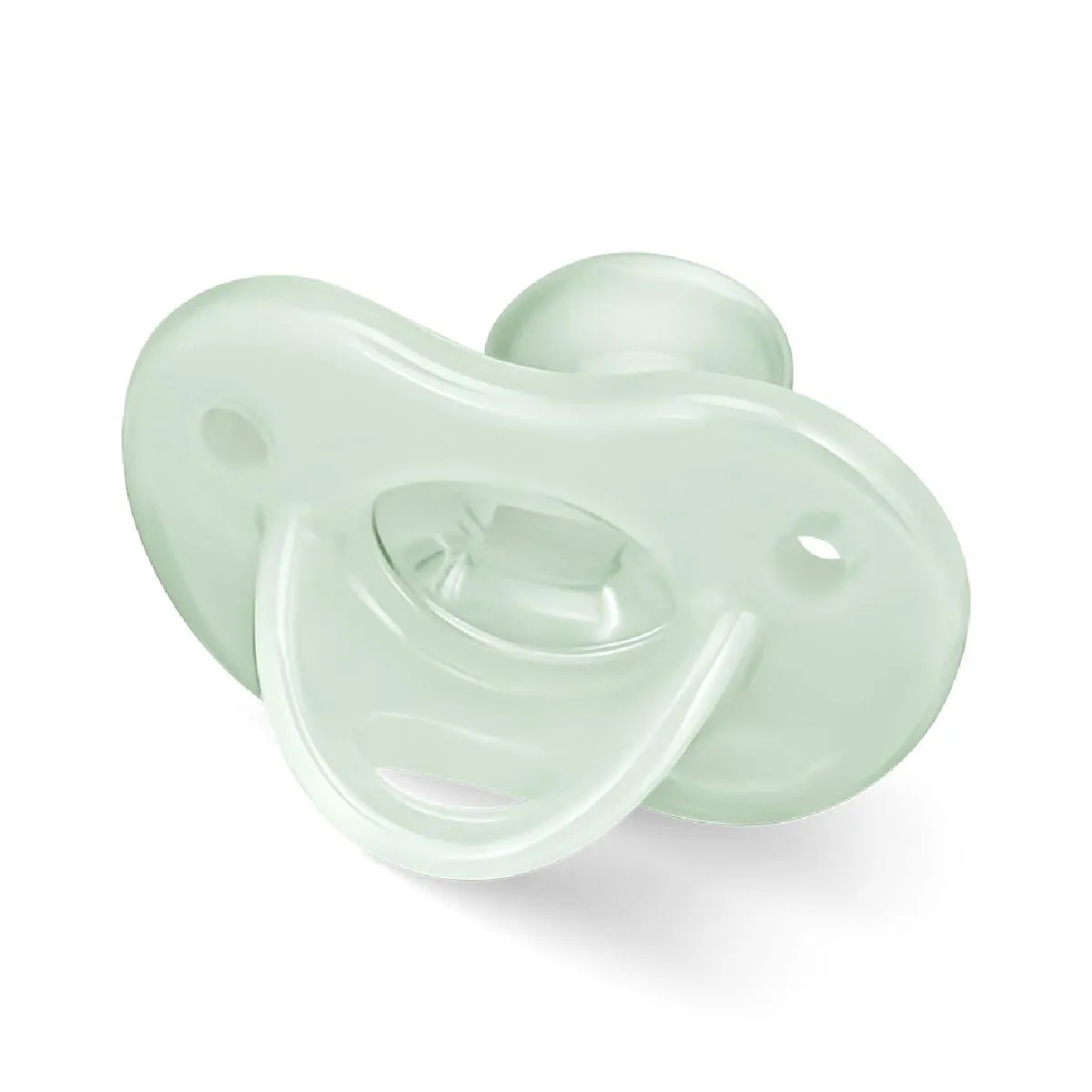 CHUPETA SILICONE CALMING BRILHA NO ESCURO 6M+ NEUTRA - LILLO