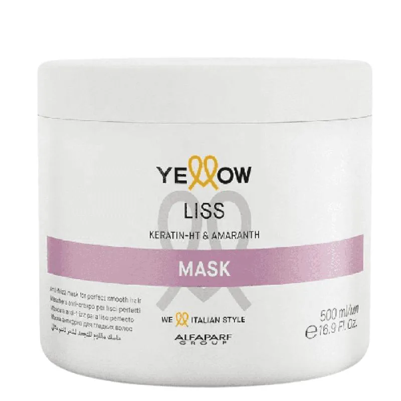 MáSCARA CONDICIONADORA LISS KERATIN 500G - YELLOW