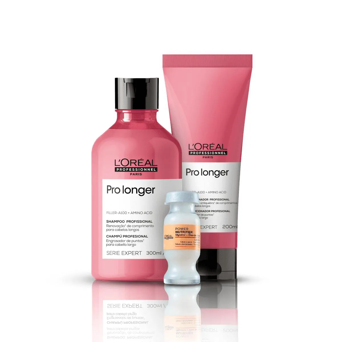 LOREAL EXPERT PRO LONGER - SHAMPOO, COND E POWER DOSE 15ML