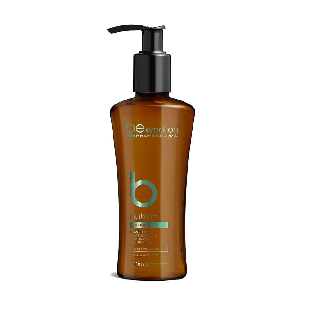 ÓLEO CAPILAR  BE EMOTION - LEAVE IN - PROFESSIONAL - NUTRAH | BE EMOTION