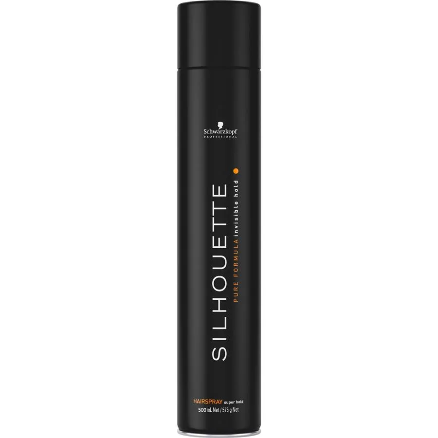 SCHWARZKOPF SILHOUETTE SPRAY DE FIXAçãO EXTRA FORTE BLACK 500 ML