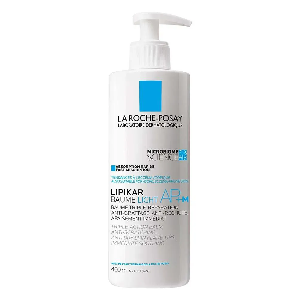 LIPIKAR BAUME LIGHT AP+M CREME BáLSAMO ANTI-COCEIRA 400ML