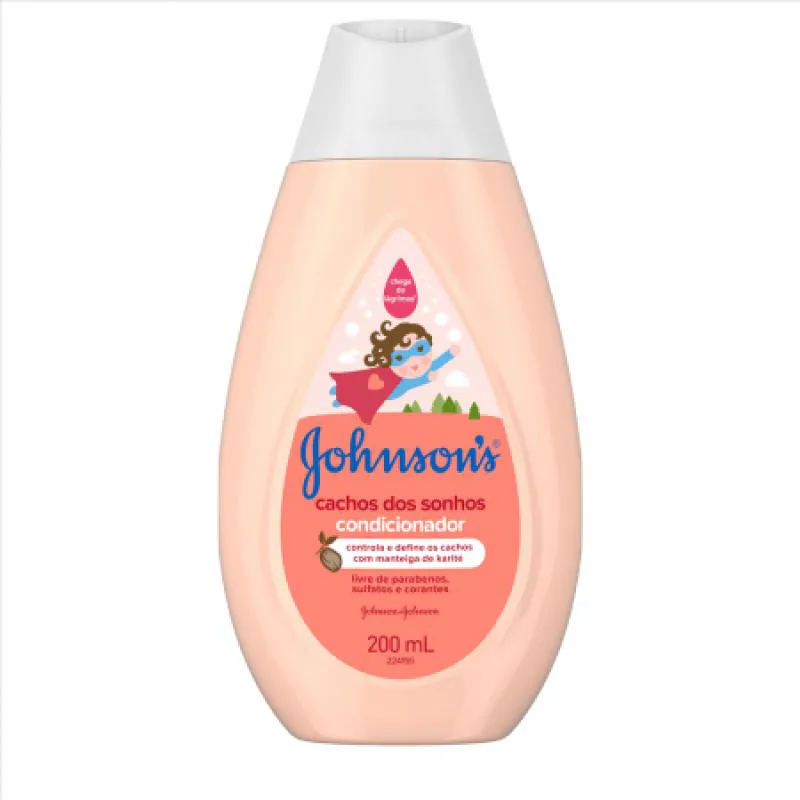 Condicionador Johnson's Cachos dos Sonhos Controle de Volume 200ml