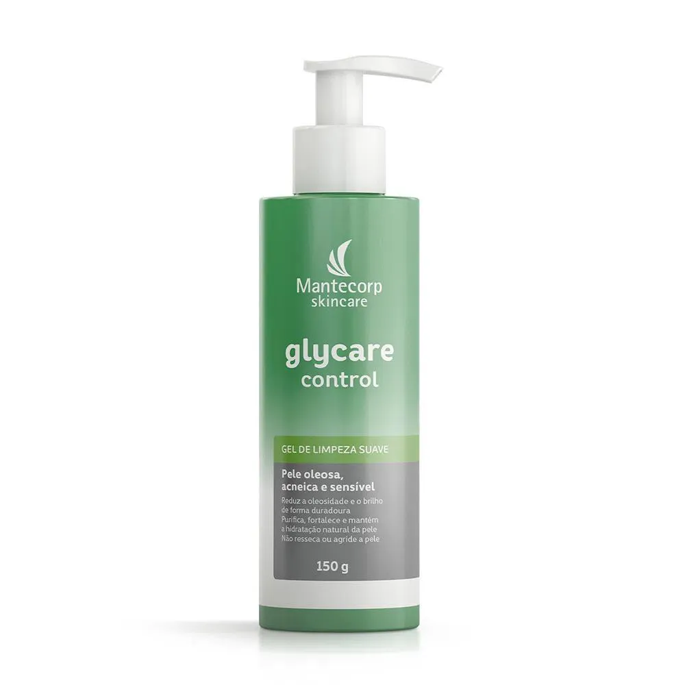 GEL DE LIMPEZA FACIAL SUAVE GLYCARE CONTROL 150G