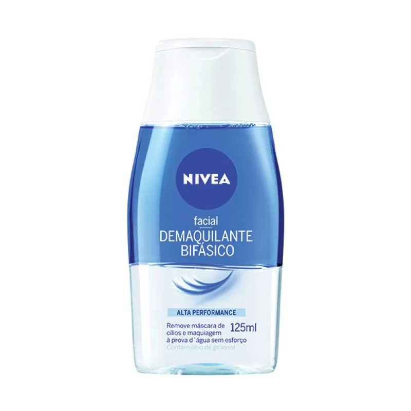 LOçãO DEMAQUILANTE BIFáSICO NIVEA 125ML