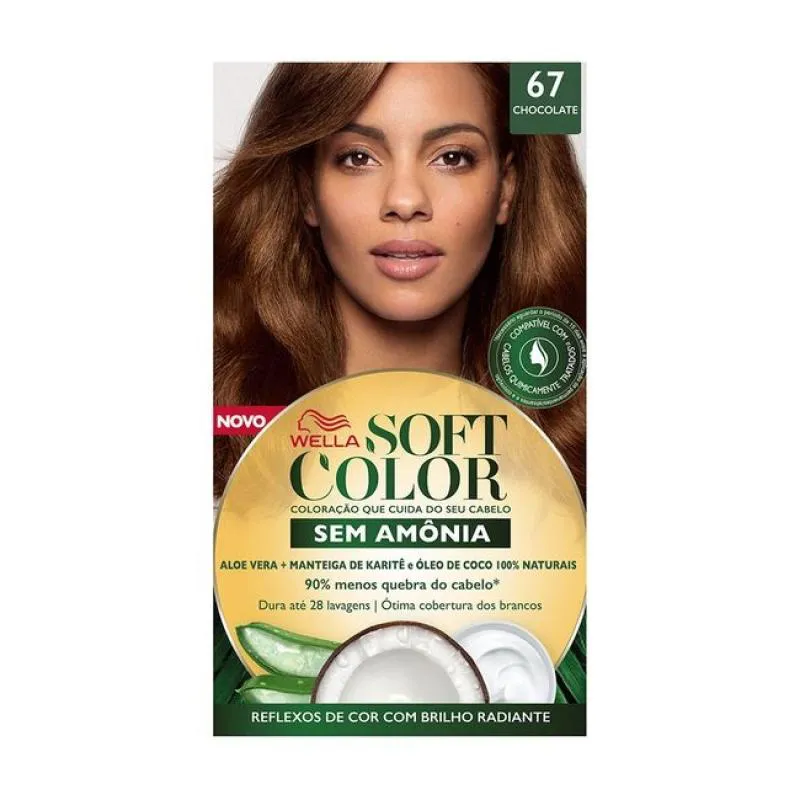 TINTA DE CABELO SOFT COLOR CHOCOLATE 67 35G