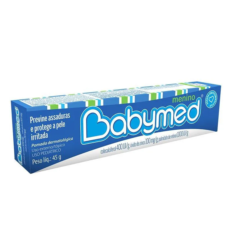 Pomada para Assaduras Babymed Menino 45g