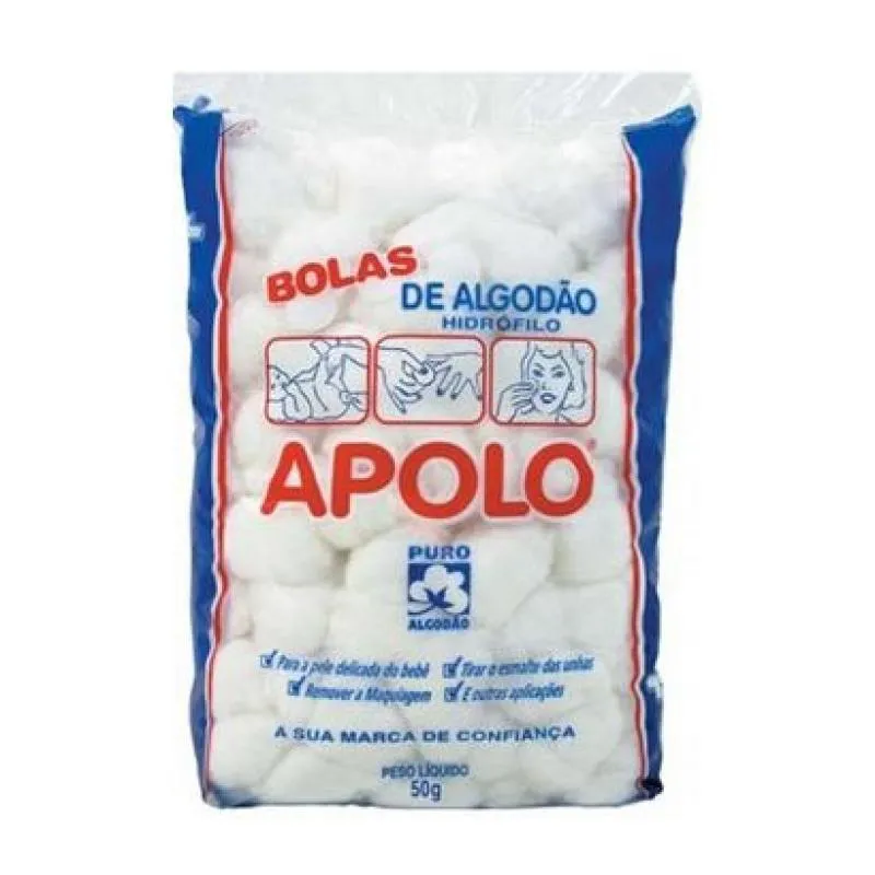 ALGODAO APOLO 50G BOLAS