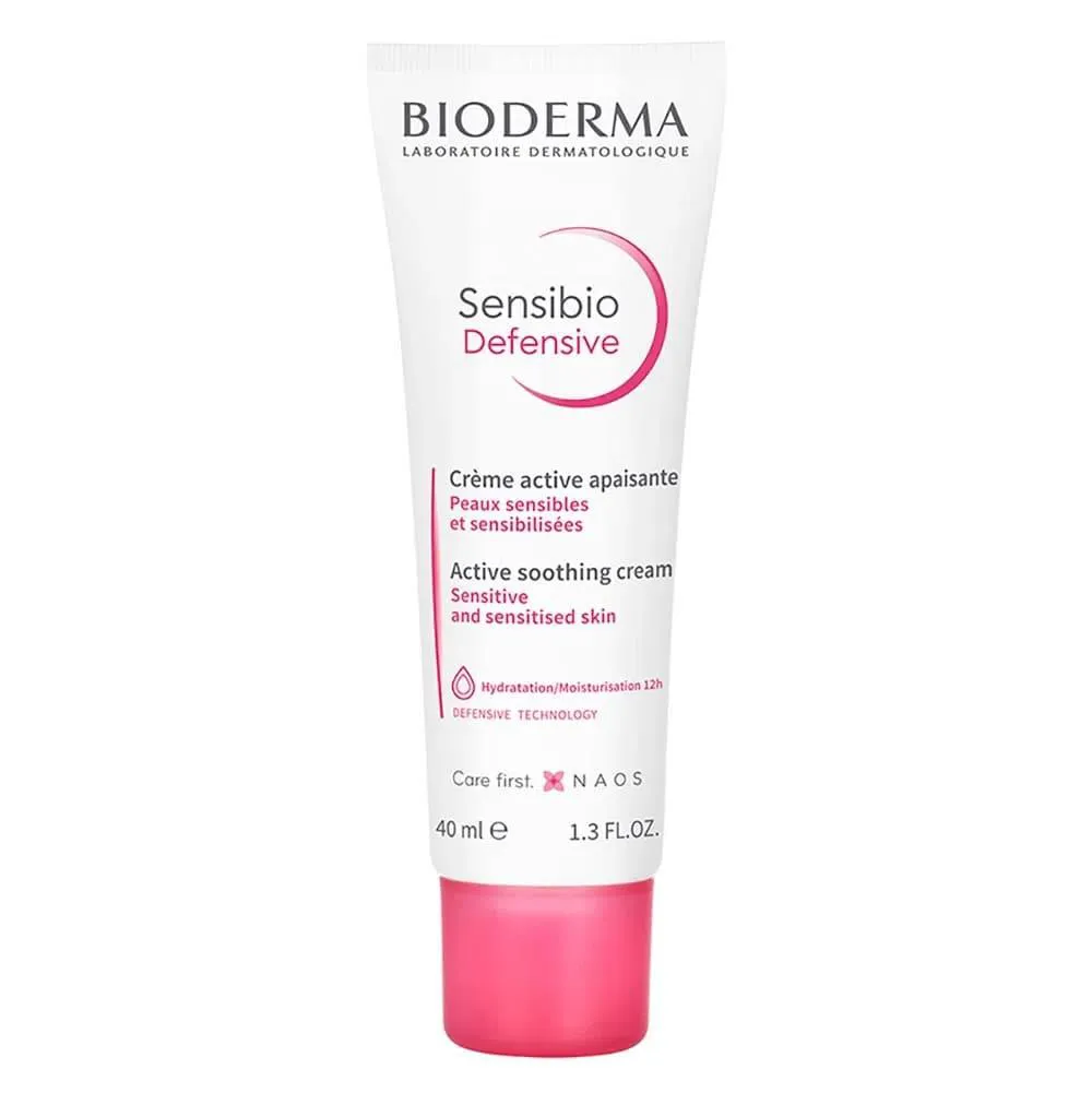 Creme Facial Sensibio Defensive Bioderma Com 40Ml