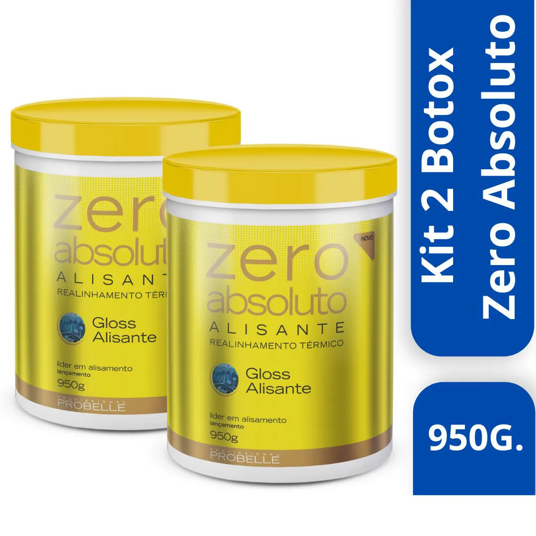 KIT 2 BOTOX DEFINITIVA ZERO ABSOLUTO 950 G PROBELLE
