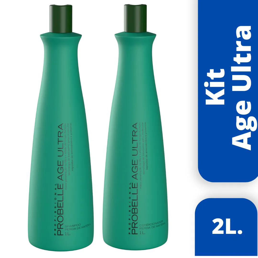 KIT AGE ULTRA 1L SHAMPOO + CONDICIONADOR PROBELLE