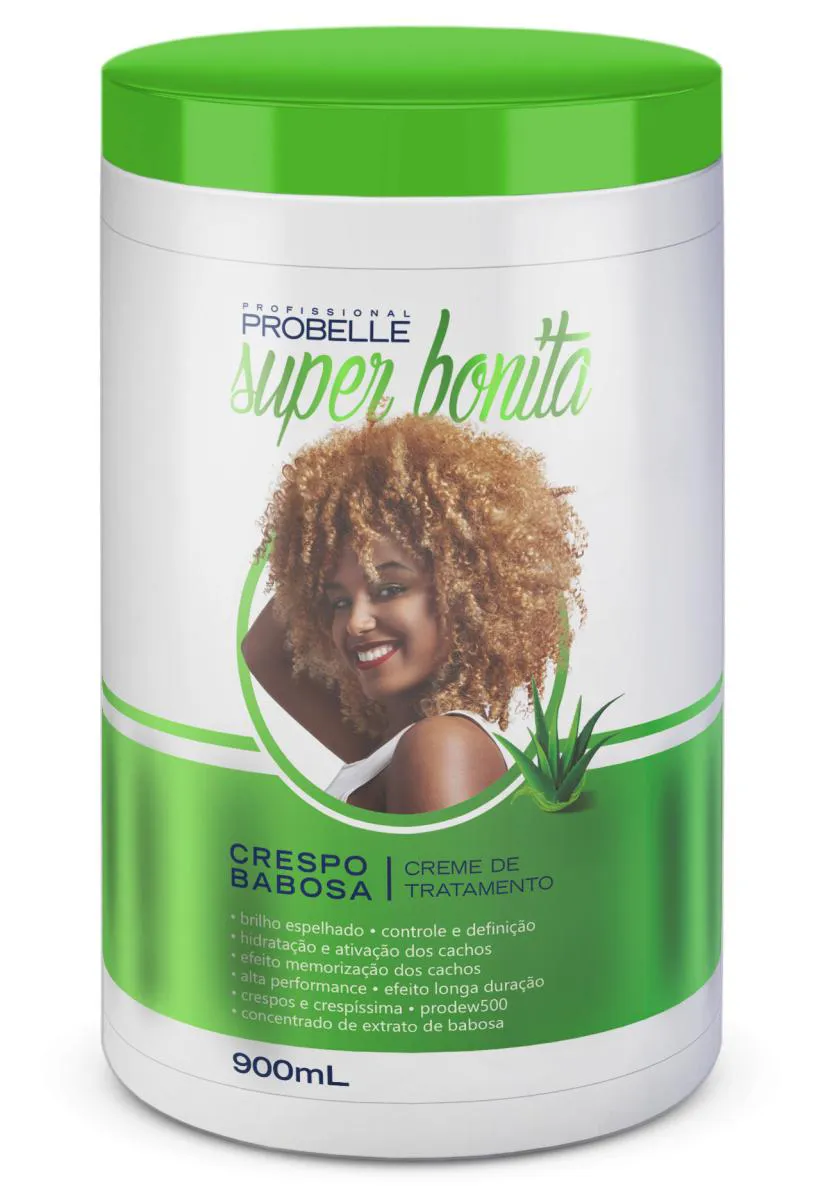 MáSCARA DE TRATAMENTO CRESPO BABOSA 900G - PROBELLE
