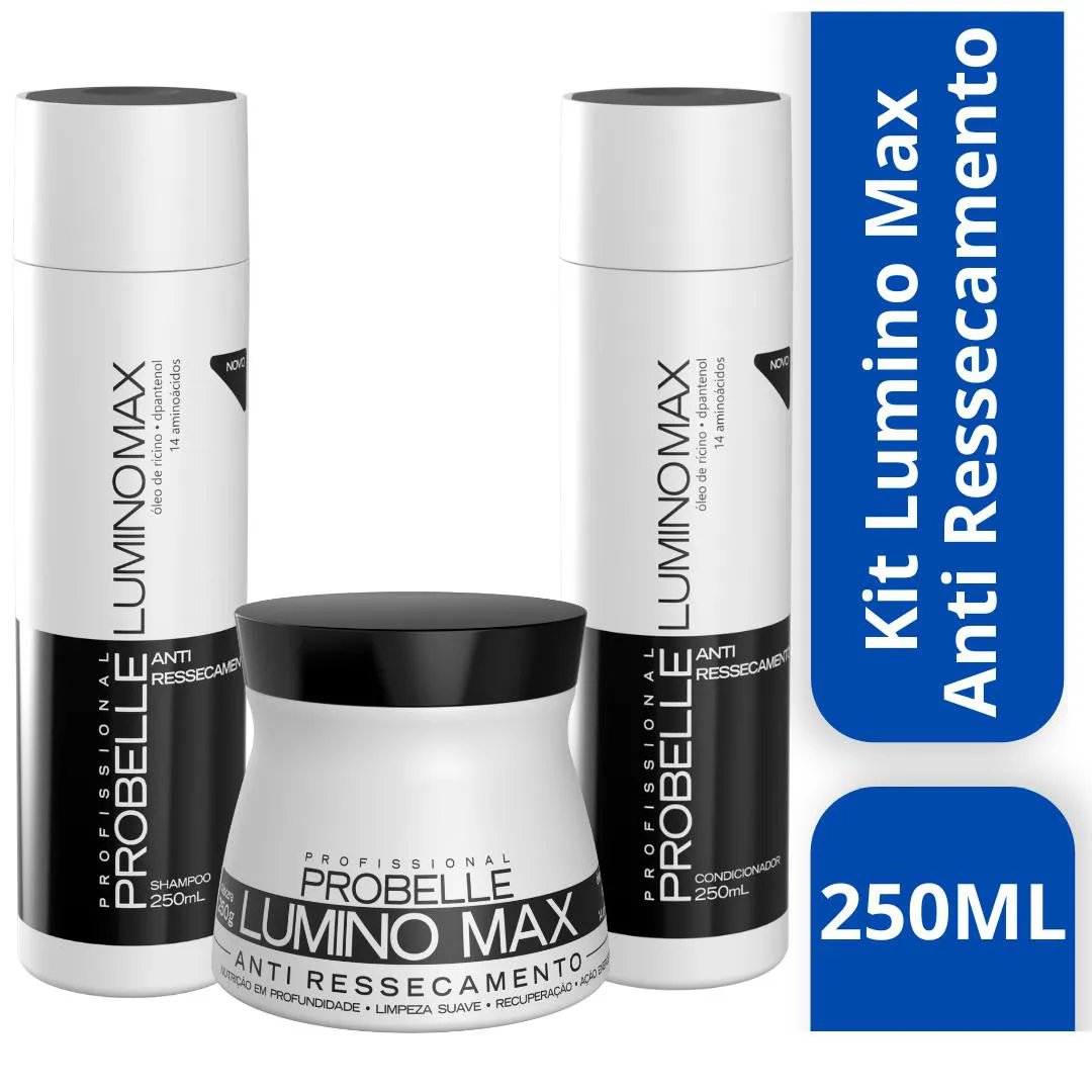 KIT LUMINO MAX ANTI RESSECAMENTO PROBELLE 250ML