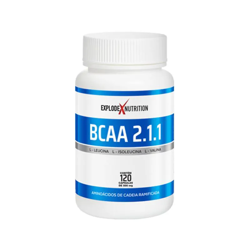 BCAA 2:1:1 EXPLODE NUTRITION - 120 CAPS