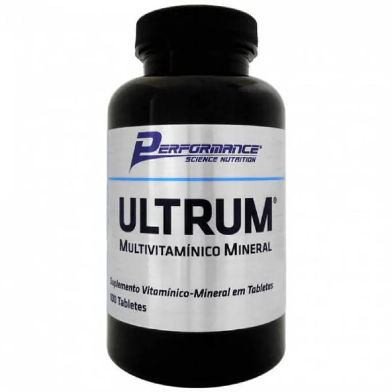 ULTRUM MULTIVITAMINICO  PERFORMANCE NUTRITION - 100 TABLETES