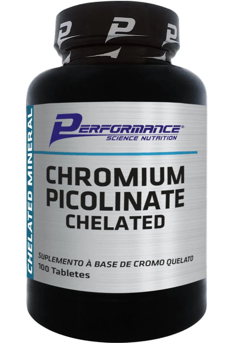 CHROMIUM PICOLINATE CHELATED PERFORMANCE NUTRITION - 100 CAPS