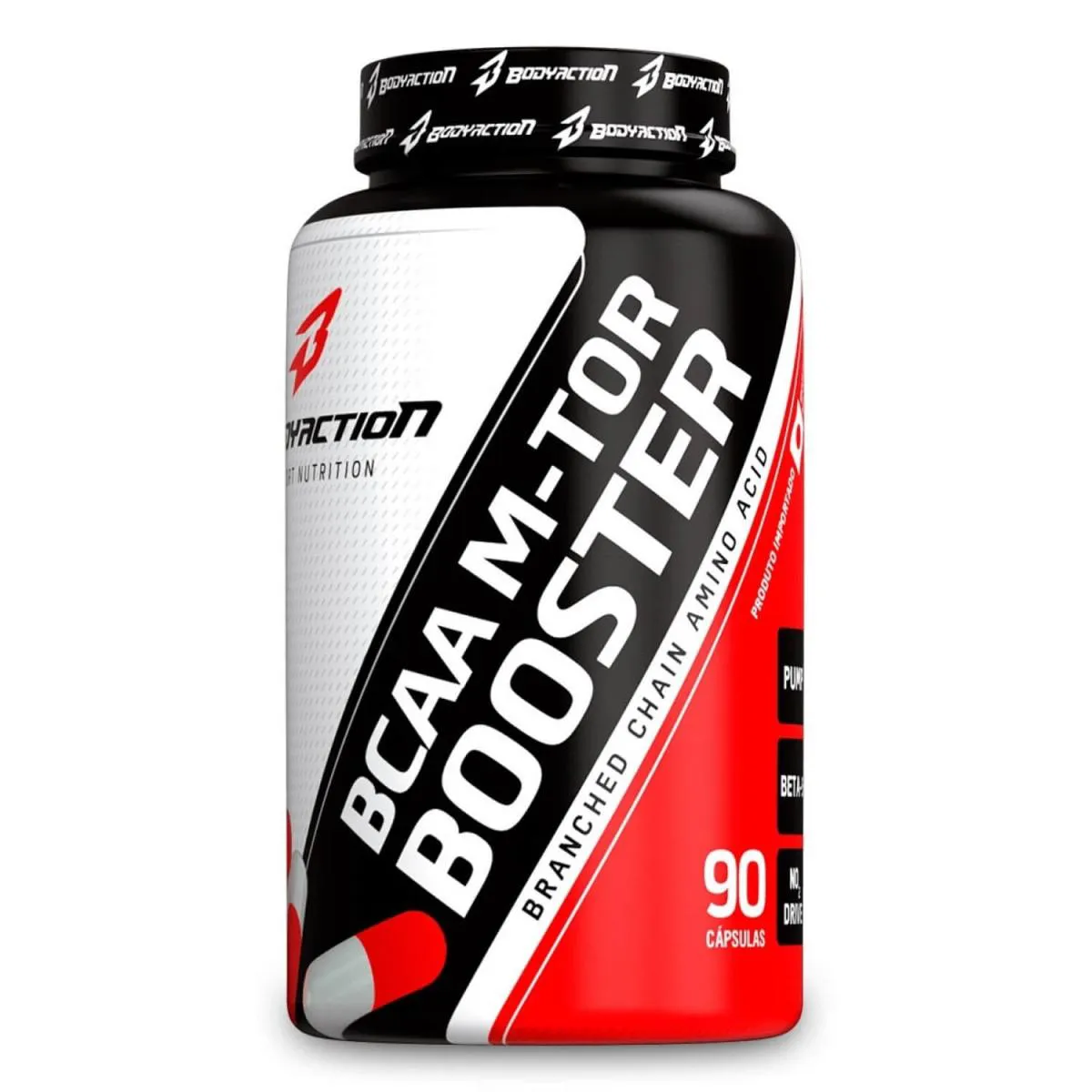 BCAA 2:1:1 Body Action M-Tor Booster 2,4g 90 cápsulas