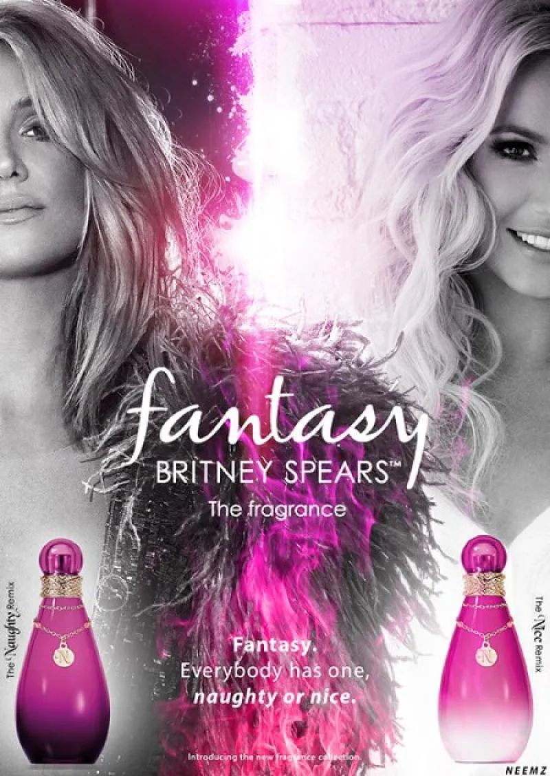 BRITNEY SPEARS FANTASY THE NICE REMIX FEMININO EAU DE PARFUM 50ML