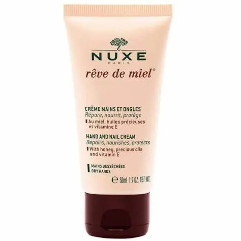 NUXE RÊVE DE MIEL HAND AND NAIL CREAM 50ML (MãOS E UNHAS)