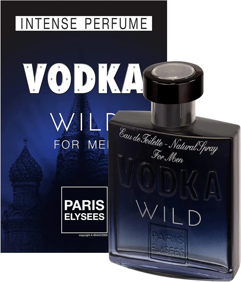 VODKA WILD PARIS ELYSEES MASCULINO LANçAMENTO 2021